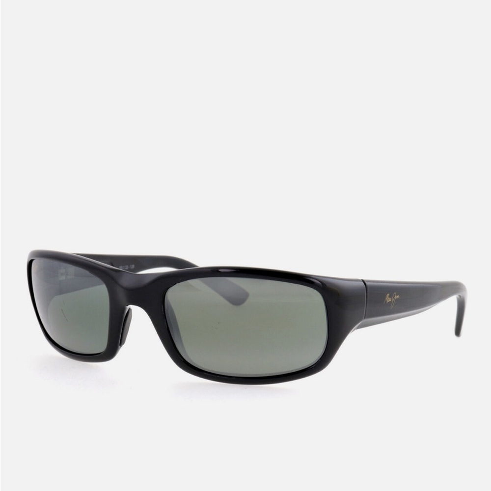 MAUI JIM Stingray MJ103-02 55mm Black Mirror Polarized Sunglasses